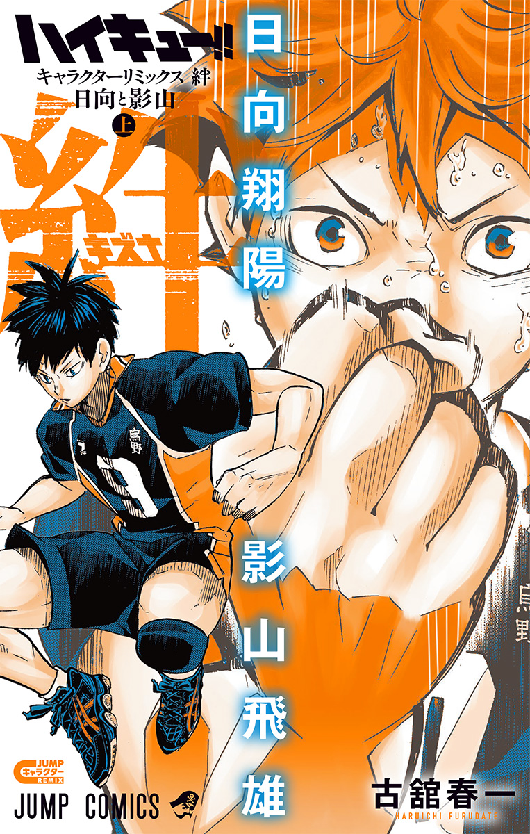 ハイキュー!! キャラクターリミックス 絆 日向と影山 上巻 書影